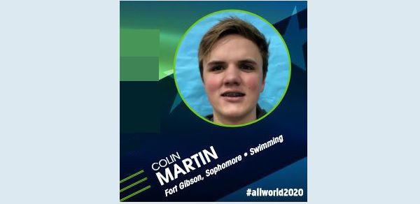 Fort Gibson's Colin Martin: Jan. 30 swimmer of the week